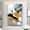 Handmade Abstract Gold Oil Painting On Canvas Wall Art Decoration Modern Picture For Home Decor  - 150X220cm