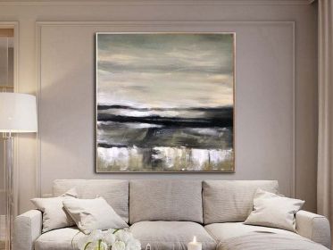 Handpainted Oil Painting On Canvas abstract Oil Painting Abstract Modern painting Canvas Wall Art Living Room Decor wall Picture - 60x60cm