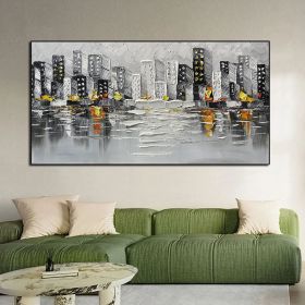 Abstract Art White Pictures Canvas Painting Cuadros Posters Prints Wall Art Picture For Living Room Home Decorative Paintings - 70x140cm