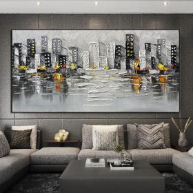 Abstract Art White Pictures Canvas Painting Cuadros Posters Prints Wall Art Picture For Living Room Home Decorative Paintings - 60x90cm