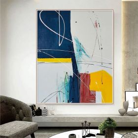 Handmade Picture Wall Art Paintings Handpainted Oil Painting On Canvas Large Handmade Wall Art Modern Home Decoration No Framed - 70x140cm