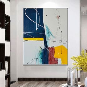 Handmade Picture Wall Art Paintings Handpainted Oil Painting On Canvas Large Handmade Wall Art Modern Home Decoration No Framed - 50x70cm