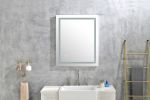 36*30 LED Mirror for Bathroom with Lights; Dimmable; Anti-Fog; Lighted Bathroom Mirror with Smart Touch Button; Memory Function - White