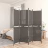 4-Panel Room Divider Anthracite 78.7"x70.9" Fabric - Anthracite