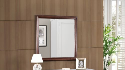 Glory Furniture Louis Phillipe G3125-M Mirror , Cappuccino - as Pic