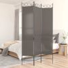 3-Panel Room Divider Anthracite 47.2"x78.7" Fabric - Anthracite