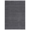 Washable Rug Fluffy Short Pile 63"x90.6" Anti Slip Anthracite - Anthracite