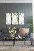 32' Rectangular Wall Mirrors with Black Frame, Home Decor for Living Room Bedroom Entryway - as Pic