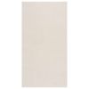 Shaggy Rug Cream White 4'x6' Polyester - Cream