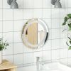 LED Bathroom Mirror 11.8" Round - Transparent