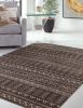 AmbBrown, Natural and Ivory Area Rug 5x8 - as Pic