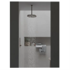 Barrington Rectangle Mirror Black Wengue - as Pic