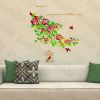 Elegant Floral - Wall Decals Stickers Appliques Home Dcor - HEMU-AY-1916B