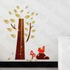 Classic Tree - Wall Decals Stickers Appliques Home Dcor - HEMU-AY-848