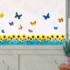 Flying Butterflies 6 - Wall Decals Stickers Appliques Home Decor - HEMU-SS-009