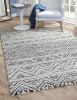 Ivory/Natural/Black Area Rug 8x10 - as Pic