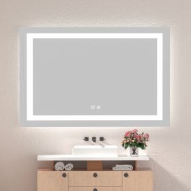 Bathroom Vanity LED Lighted Mirror-36x48in - as Pic