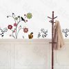 Flower Decor-6 - Wall Decals Stickers Appliques Home Decor - HEMU-ZS-082