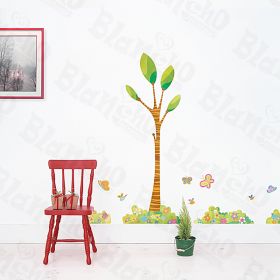 Garden Corner - Large Wall Decals Stickers Appliques Home Decor - HEMU-HL-5828