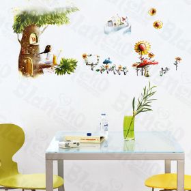 Eden - Wall Decals Stickers Appliques Home Decor - HEMU-HL-980