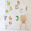 Animal Letters - Large Wall Decals Stickers Appliques Home Decor - HEMU-HL-5868