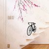 Bike & Flowers 2 - X-Large Wall Decals Stickers Appliques Home Decor - HEMU-HL-6801