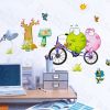 Bicycling 2 - Large Wall Decals Stickers Appliques Home Decor - HEMU-HL-5845