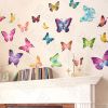 Butterfly World - Wall Decals Stickers Appliques Home Decor - HEMU-HL-964