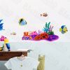 Aquarium - Wall Decals Stickers Appliques Home Decor - HEMU-HL-936A