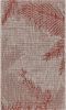 Home Decor Indoor/Outdoor Accent Rug Touch Of Palm Accent Rug - Red | Beige - 7'9" X 9'5"