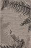 Home Decor Indoor/Outdoor Accent Rug Touch Of Palm Accent Rug - Beige | Black - 5'0" X 7'0"