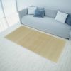 Rectangular Natural Bamboo Rug 31.5"x78.7" - Beige