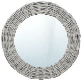 Mirror 31.5" Wicker - Brown