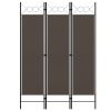 3-Panel Room Divider Anthracite 47.2"x70.9" - Anthracite