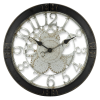 Westclox 16" Brown/Bronze Gears Analog QA Wall Clock-Model 32947 - Westclox