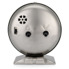 Westclox Silver Metal Analog Alarm Clock - Sleek and Elegant, with Precision Timekeepin - Westclox