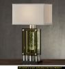 Modern Design Silver Finish 1pc Table Lamp for Nightstand End Table Sofa Table, Water Dancing Light Home Decor, Luxury Night Lamp - as Pic