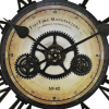 FirsTime & Co. Black Gearworks Wall Clock, Industrial, Analog, 24 x 2 x 24 in (3.8) 3.8 stars out of 5 reviews 5 reviews - FirsTime