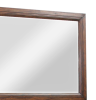 Bridgevine Home Branson Mirror, No Assembly Required, Rustic Buckeye Finish - as Pic