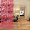 Room Divider Panels, 12/24 Pcs - Red - 12 PCS