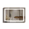 Bathroom Vanity LED Lighted Mirror-(Horizontal/Vertical with double bond)-36*28in - as Pic