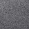 Washable Rug Fluffy Short Pile 63"x90.6" Anti Slip Anthracite - Anthracite