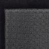 Washable Rug Soft Fluffy Short Pile 63"x90.6" Anti Slip Black - Black