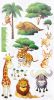 African Field - Wall Decals Stickers Appliques Home Decor - HEMU-HL-1277