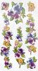 Flower Decor-1 - Wall Decals Stickers Appliques Home Decor - HEMU-ZS-011