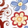 Flower Tree - Large Wall Decals Stickers Appliques Home Decor - HEMU-HL-5830