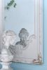 29" x 54" Distressed White Mirror with Solid Wood Frame, French Country Floor Mirror for Living Room Bedroom Entryway - as Pic