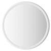 LED Bathroom Mirror 27.6" Round - Transparent