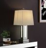 ACME Noralie Table Lamp, Mirrored & Faux Stones 40223 - as Pic