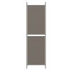 4-Panel Room Divider Anthracite 78.7"x70.9" Fabric - Anthracite